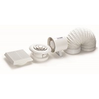 Vitalis 100mm In-Line Fan with Duct Kit