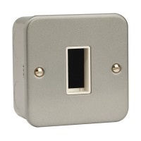 Metal Clad - Module Switch Plates and Back Box