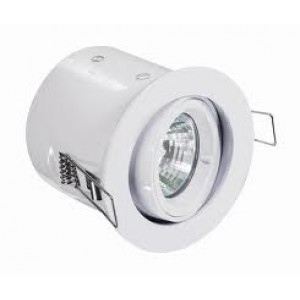 Aurora Compact 240V GU10 Adjustable Die Cast Fire Rated Downlight