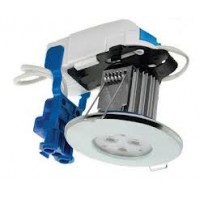 Click 240V LED IP65 Fixed 8W Dimmable Fire Rated Downlight