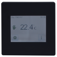 Programmable touch screen control ambient/floor sensor