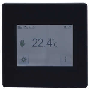 Programmable touch screen control ambient/floor sensor