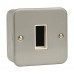 Metal Clad - Module Switch Plates and Back Box